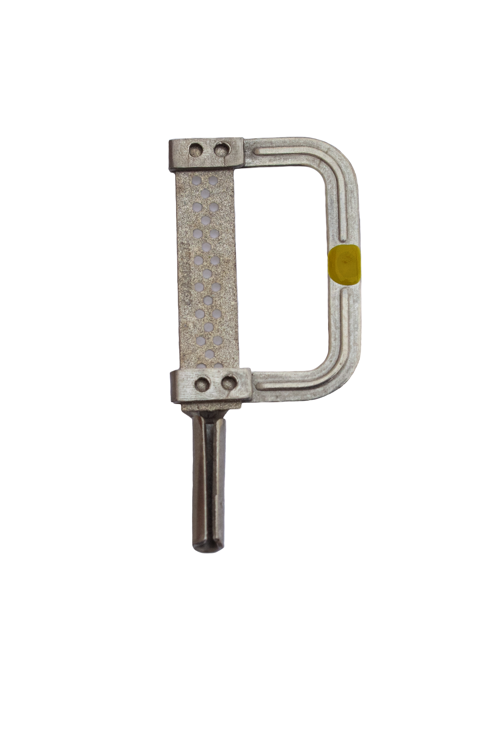 Lixa Diamantada STRIP em Arco, ESQUERDA - FINA - AMARELA - Autoclavável - Coraldent