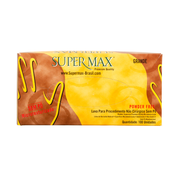 Luva Supermax Powder Free - Tam M