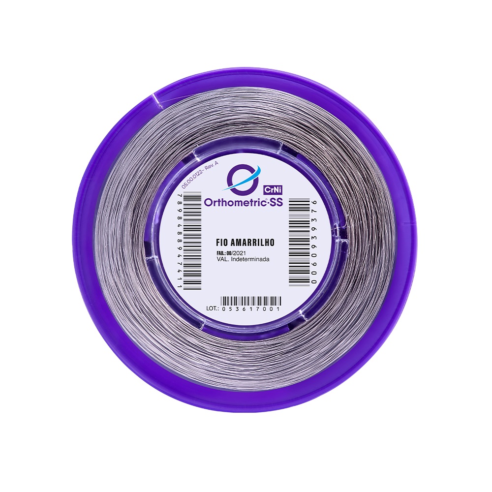 Fio Amarilho SS CrNi 0,010