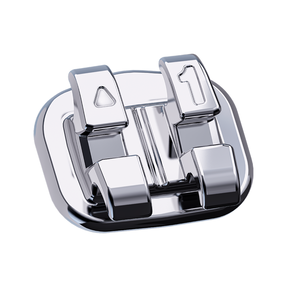 Bráquete Advanced Séries MBT .022 - 14, 15 com Gancho - Orthometric