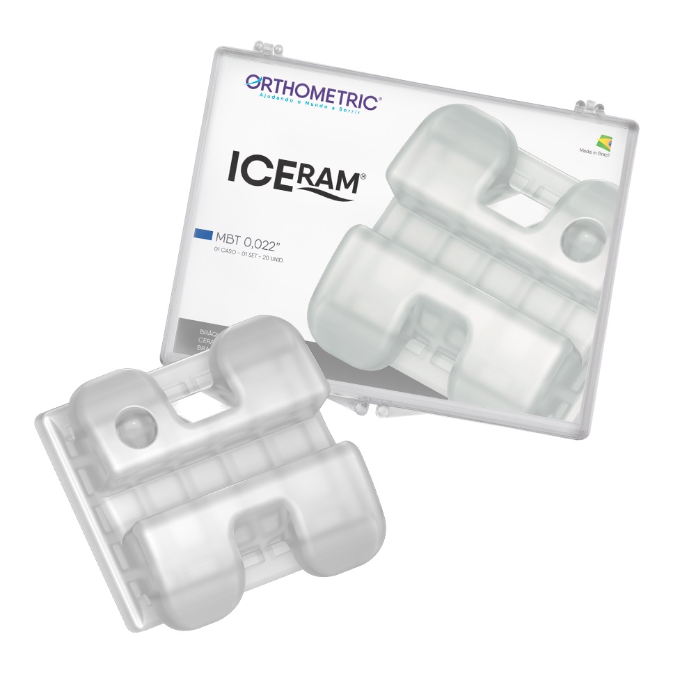 Kit Bráquete Iceram MBT .022 - 1 Caso - Orthometric