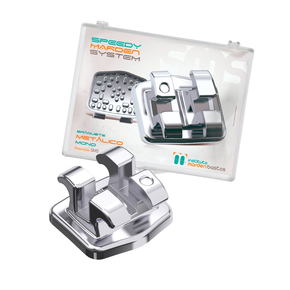 Kit Bráquete Metálico Speed Marden System - 1 caso - Orthometric