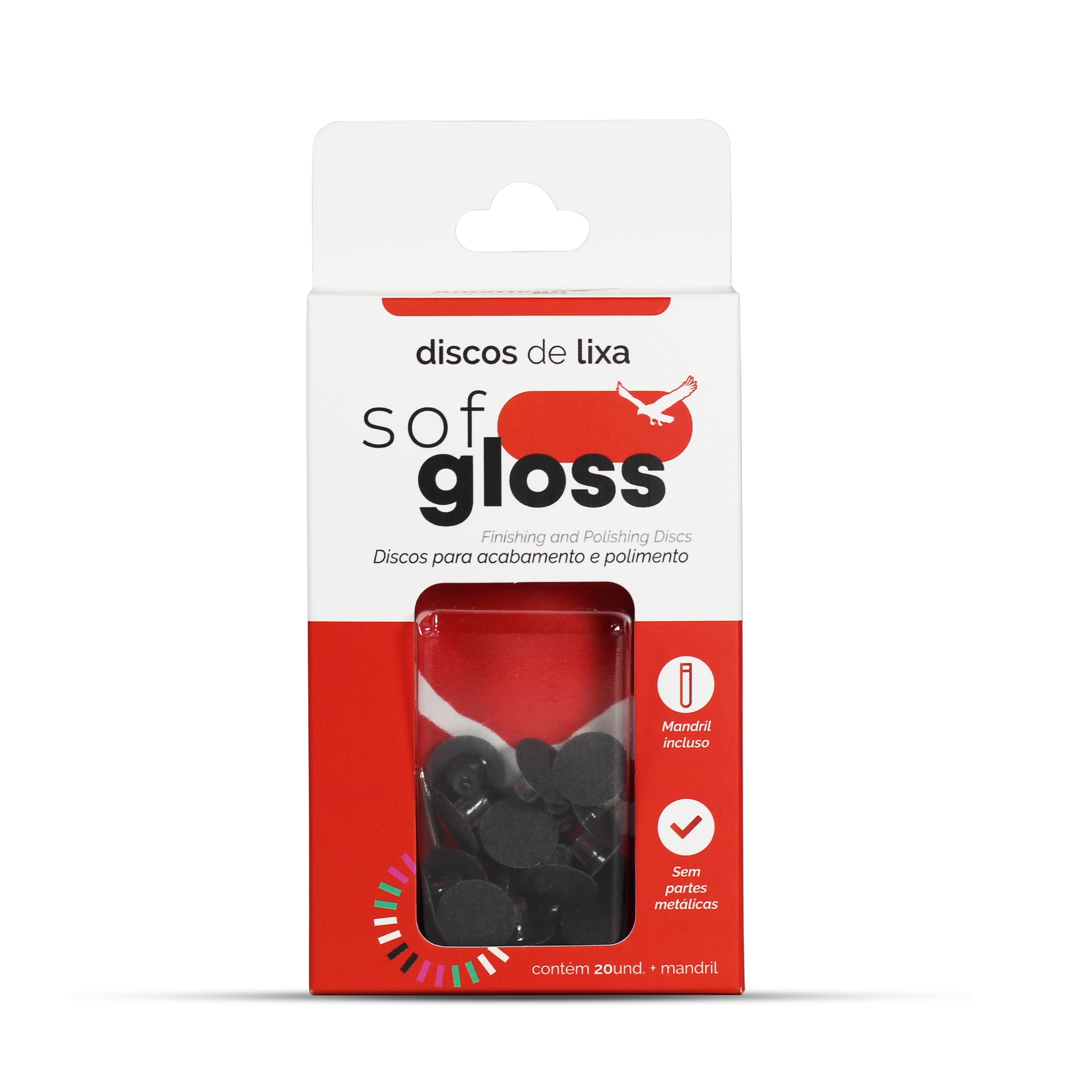 Discos para Acabamento e Polimento CA - Sof Gloss Grossa - American Burrs