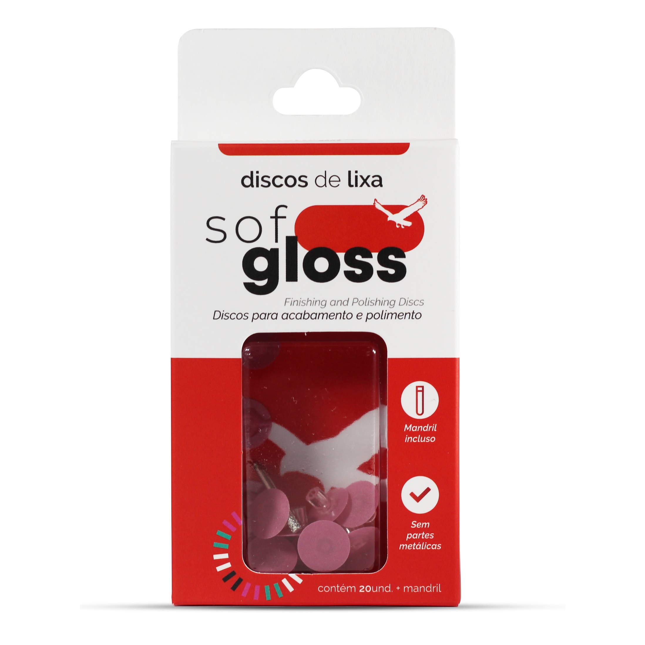 Discos para Acabamento e Polimento CA - Sof Gloss Média - American Burrs