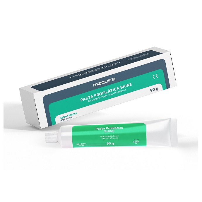 Pasta Profilática Shine - Sabor Menta 90g - Maquira