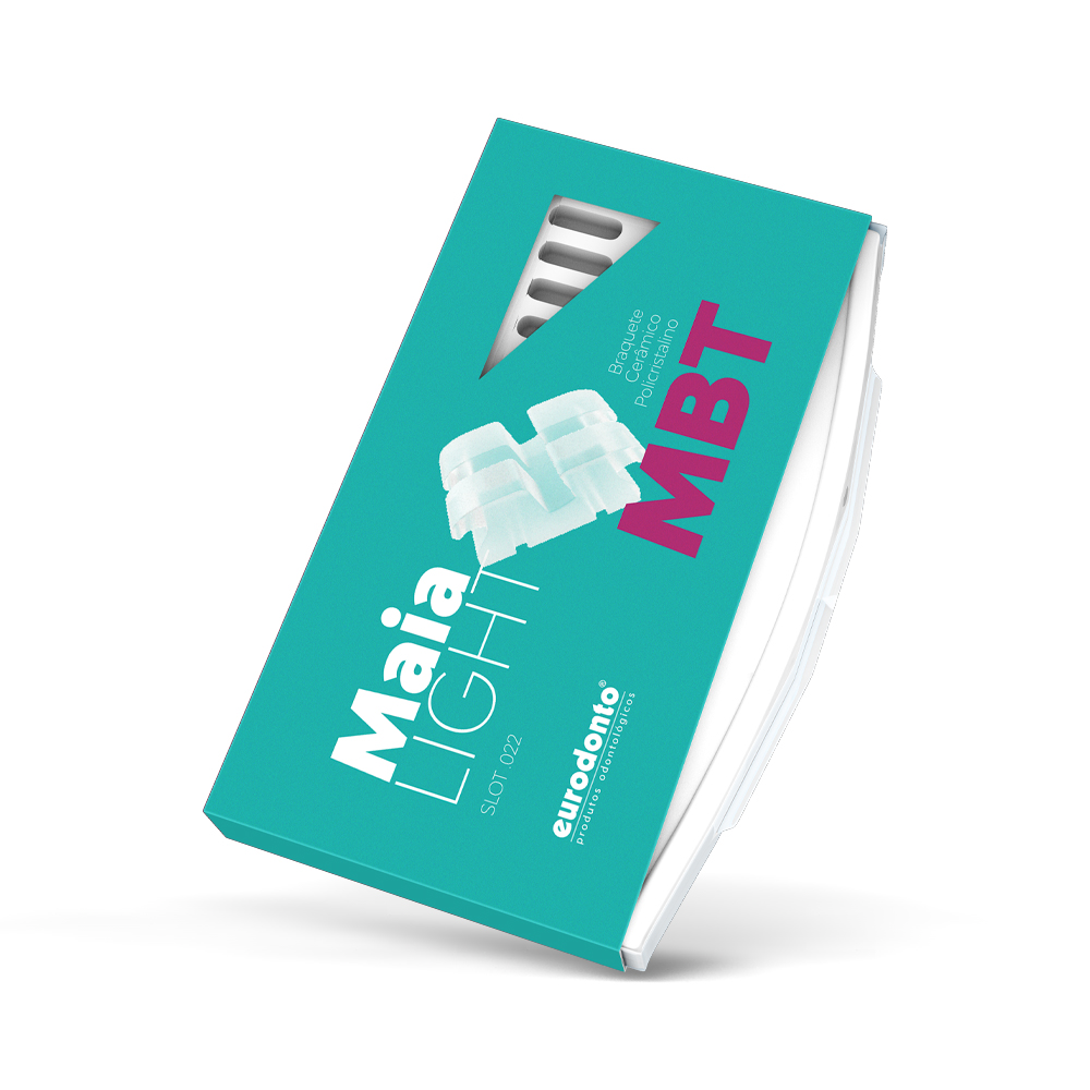 Kit Bráquete Maia Light MBT .022 - 1 Caso - Eurodonto