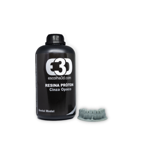 Resina 3D Próton Dental Model - Cinza Opaco - 1Kg