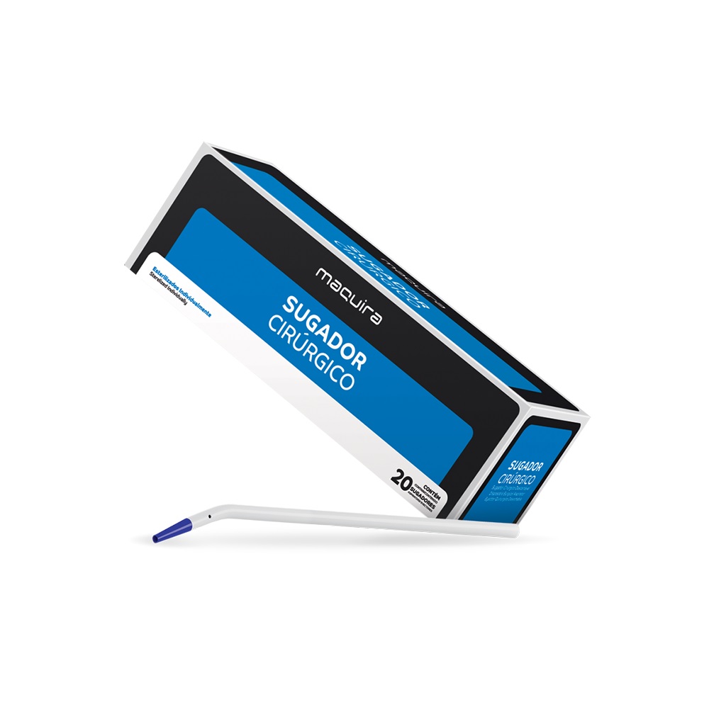 Sugador Cirúrgico c/20 - Maquira