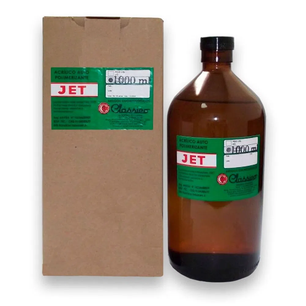 Jet Líquido Acrílico Autopolimerizante - 1L - Clássico