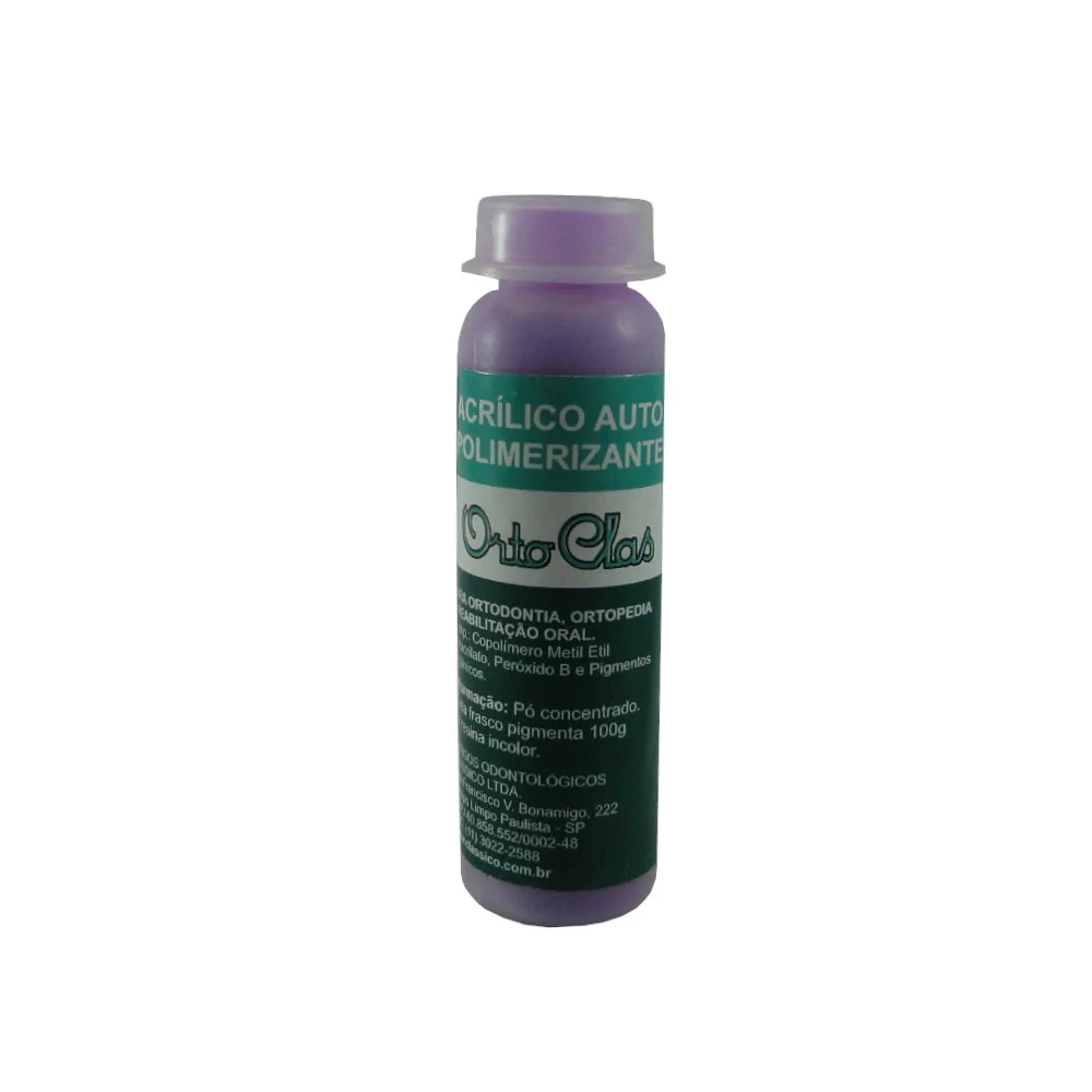 Acrílico Orto Clas Concentrado 6gr - Roxo - Clássico