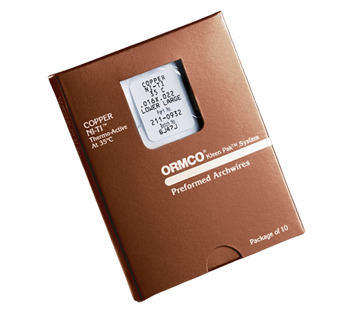 Arco Cooper NiTi 27º - 18 Superior Grande c/10 - Ormco