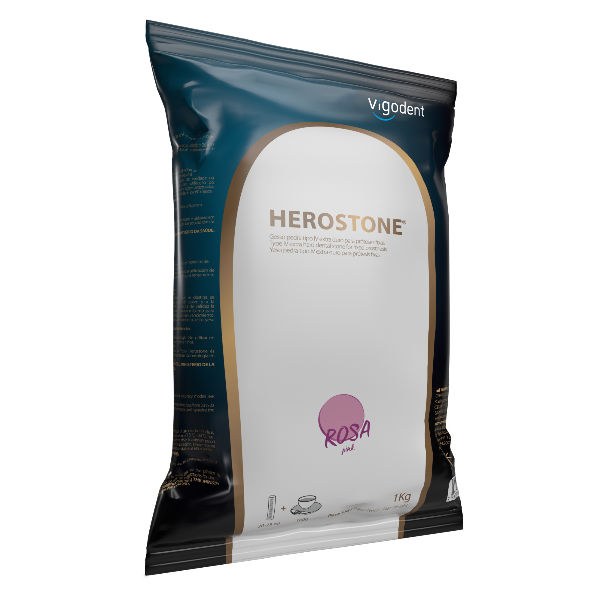 Gesso Herostone 1kg - Vigodent