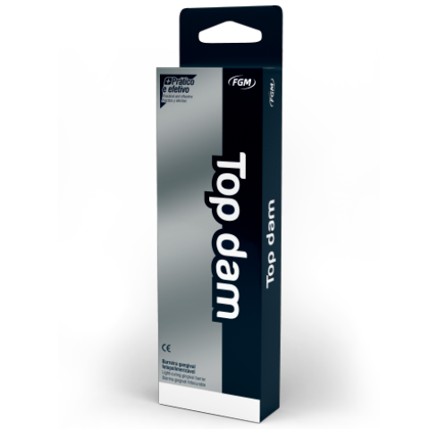 Top Dam - Barreira Gengival Fotopolimerizável - Cor Azul