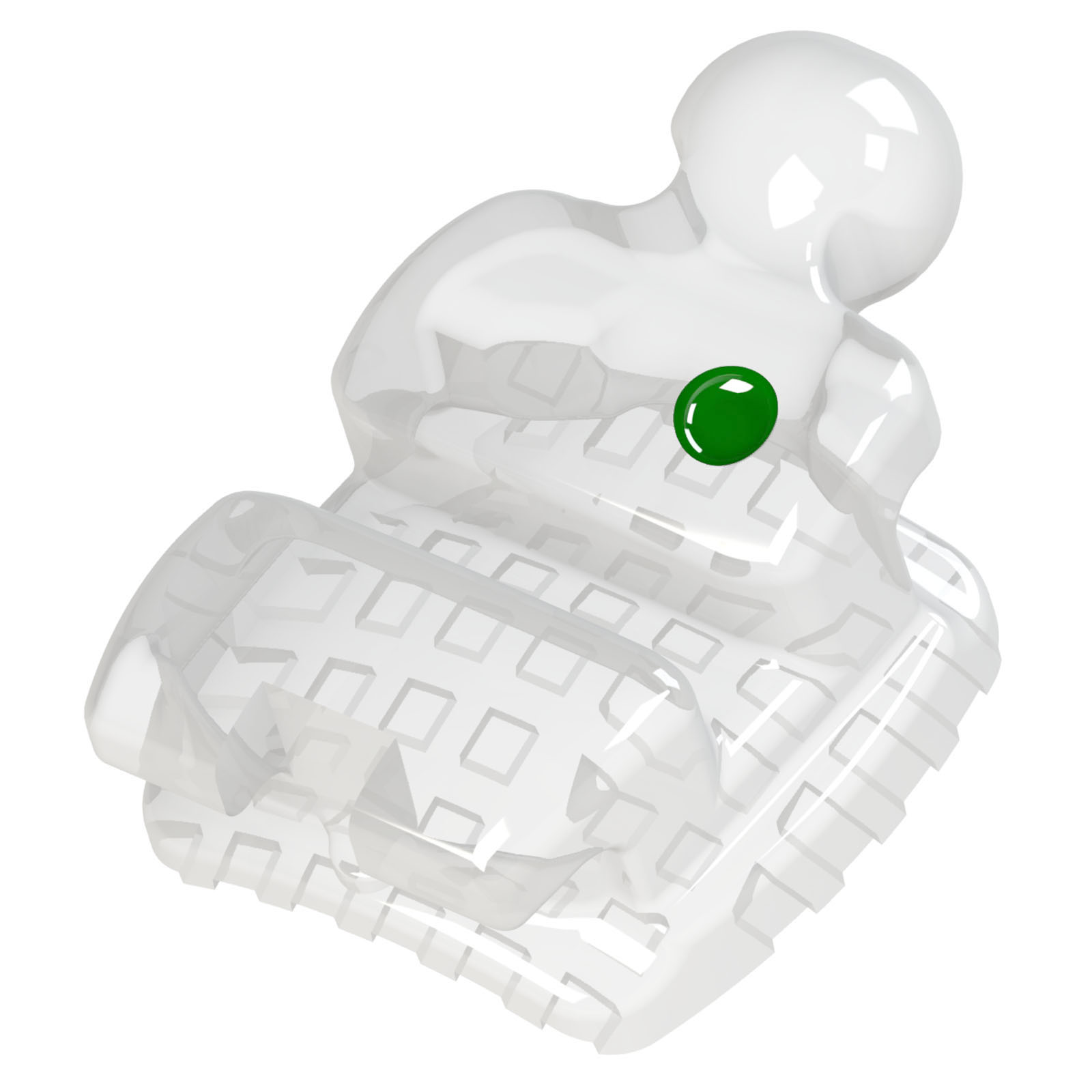 Bráquete PolySafira M.B.T. .022 - 23 Com Gancho