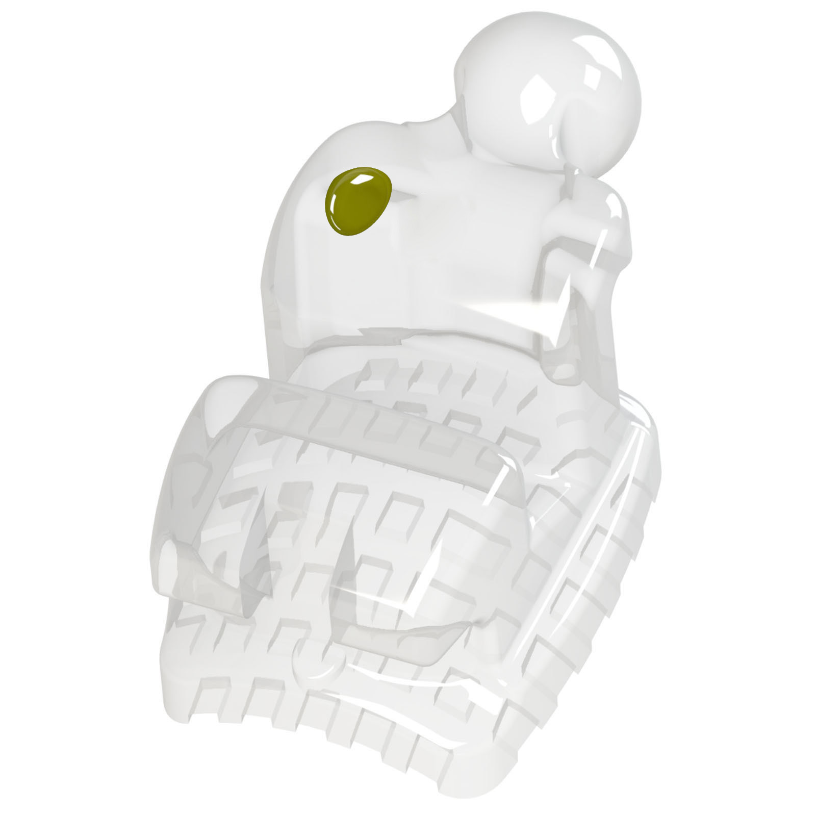 Bráquete PolySafira M.B.T. .022 - 35 Com Gancho