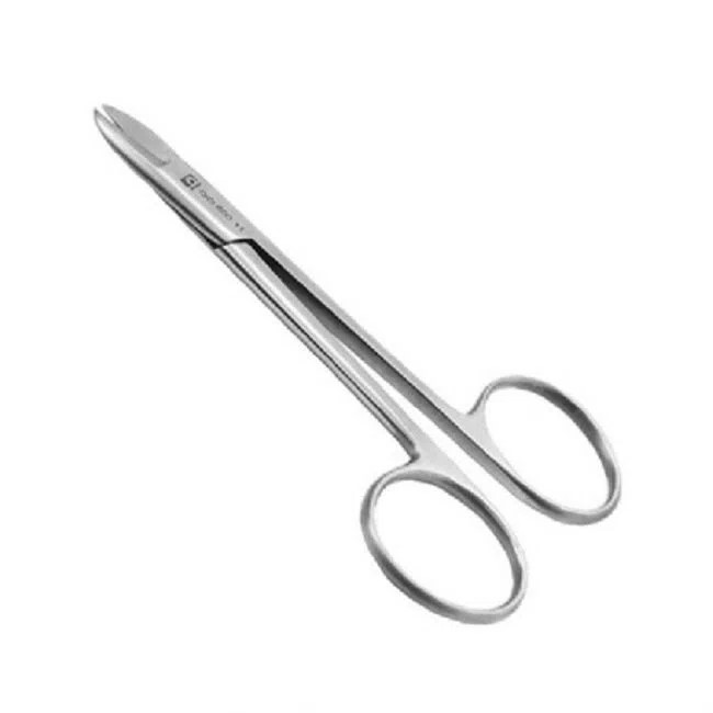 Tesoura Coroa e Ouro Reta - 11cm