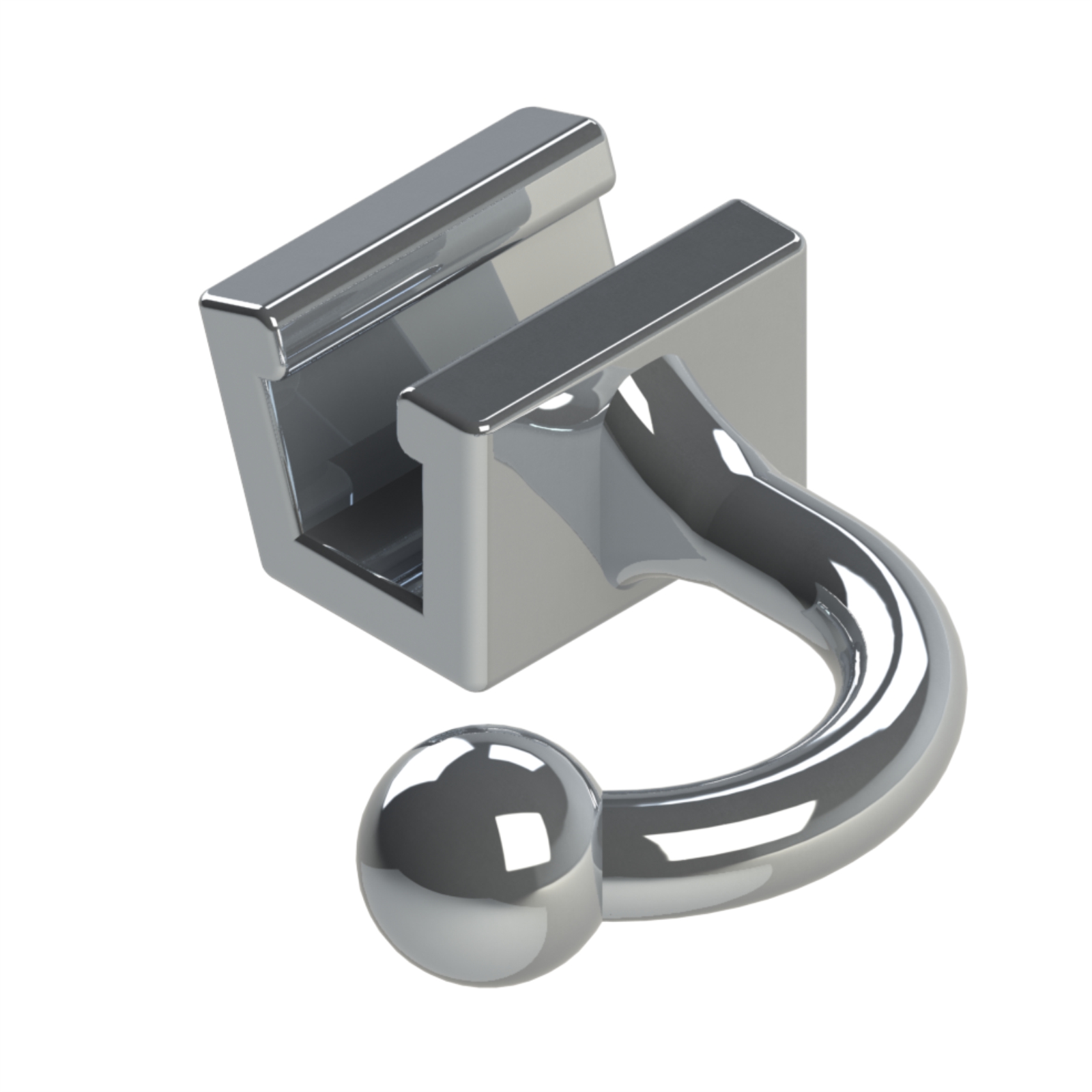 Gancho Ponta Bola Curvo Direito