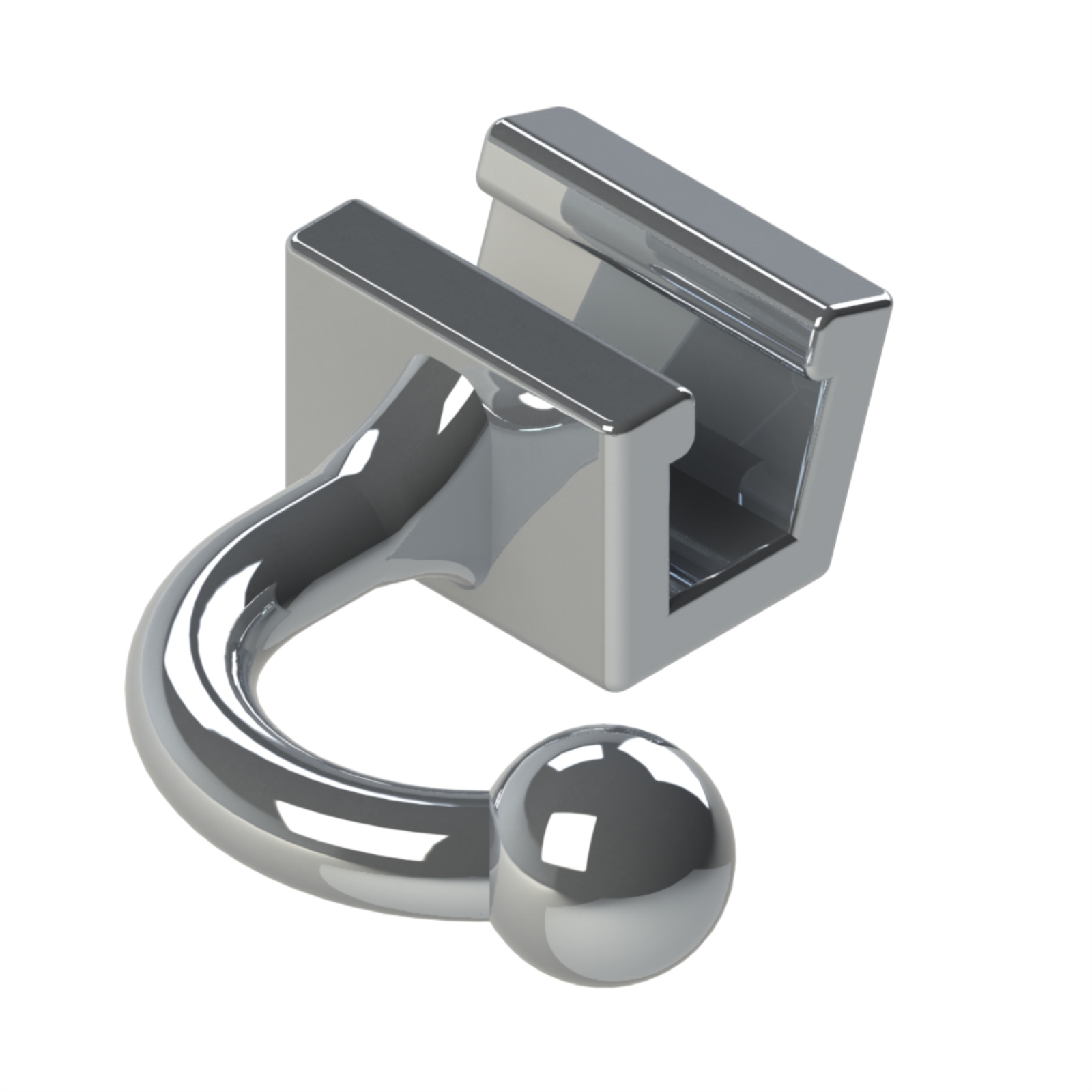 Gancho Ponta Bola Curvo Esquerdo