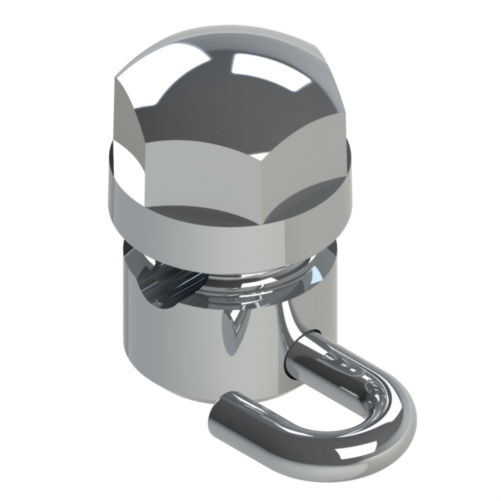 Gurin com Slot Redondo Fechado Gancho Direito - 0,56mm