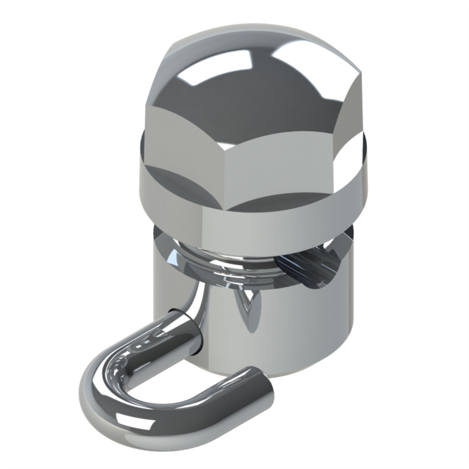 Gurin com Slot Redondo Fechado Gancho Esquerdo - 0,56mm