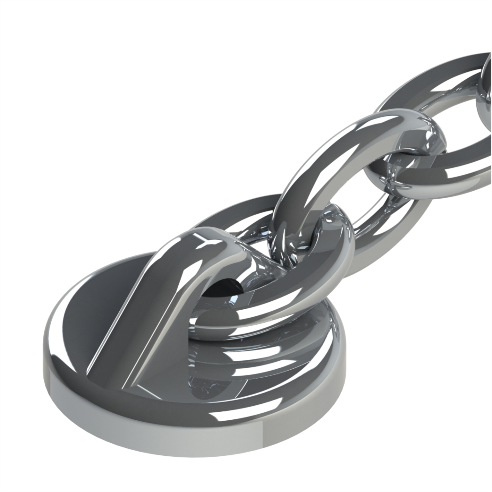 Gancho para Tração de Dentes Inclusos com Corrente